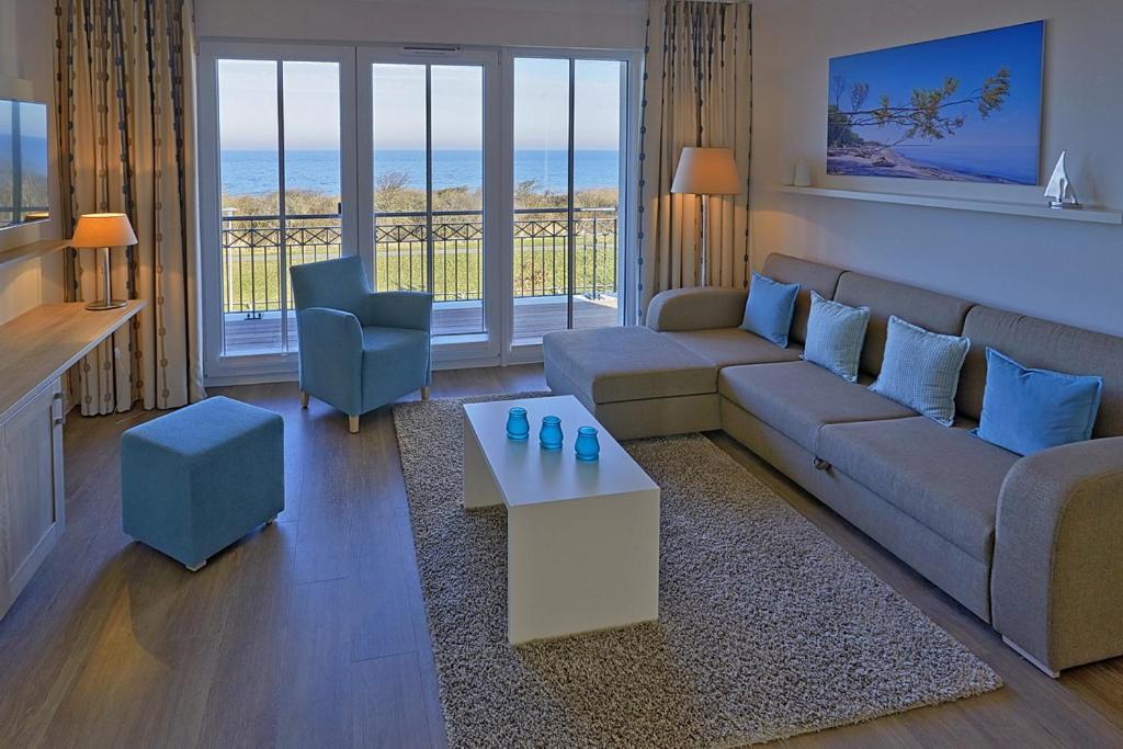 Aparthotel Waterkant Suites - Fewos Am Meer Mit Spa 보르게렌데레트비슈 객실 사진