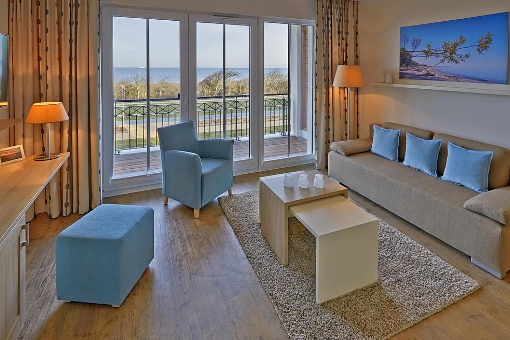 Aparthotel Waterkant Suites - Fewos Am Meer Mit Spa 보르게렌데레트비슈 객실 사진