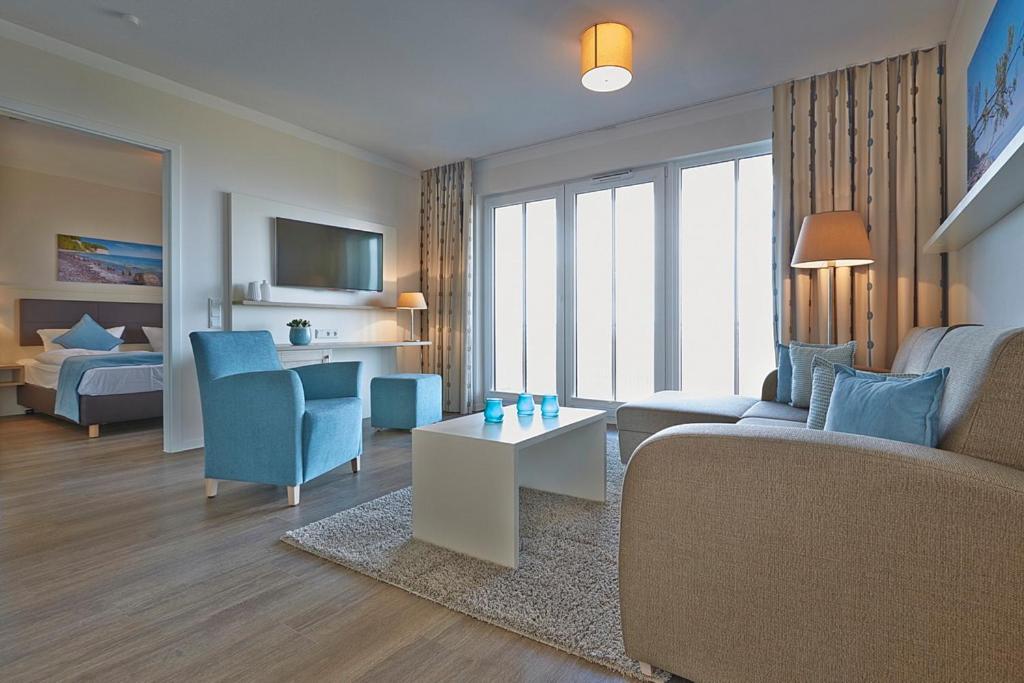 Aparthotel Waterkant Suites - Fewos Am Meer Mit Spa 보르게렌데레트비슈 객실 사진